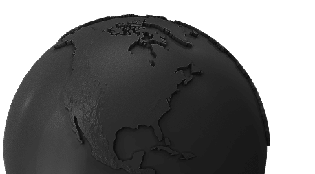 White Earth Globe Symbol.G13.2k 2